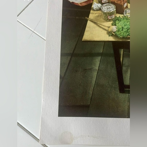 Vintage Food Related Print 50’s Kitchen table - Picture 5 of 6